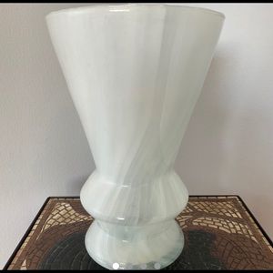 Stained glass vase